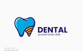 Dental Logo Template Vector Design