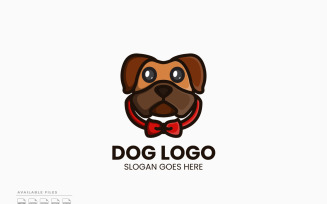 Dog Logo Template Vector Design