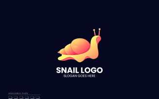 Snail Colorful Gradient Logo