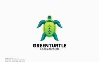 Turtle Colorful Gradient Logo