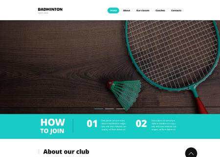 Badminton Responsive