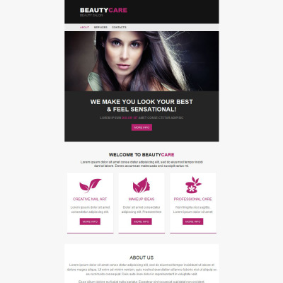 Salon Newsletter Templates 