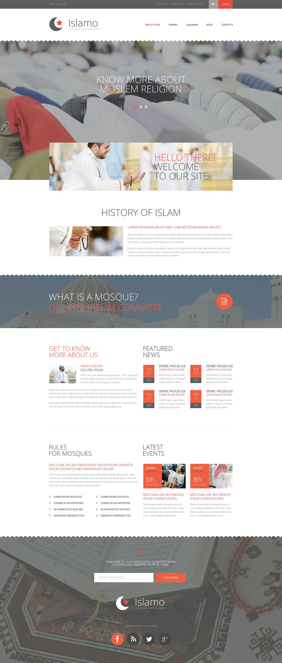 Educating Nation Website Template New Screenshots BIG