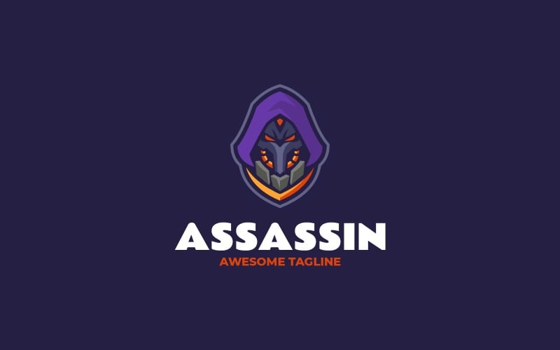 Esports Gaming Assassin Logo Design Logo Template