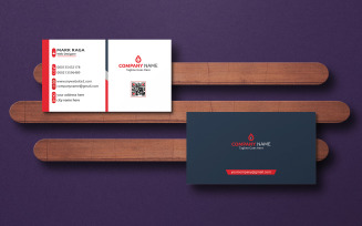 Visiting Card Template - Corporate And Modern Business Card Template - Unique Business Card