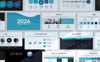 Annual Report-Keynotet Presentation Template
