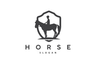 Horse Logo West Country Farm Ranch V11