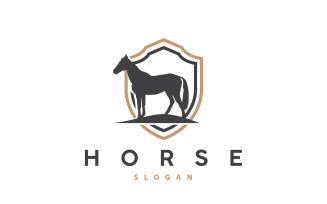 Horse Logo West Country Farm Ranch V3