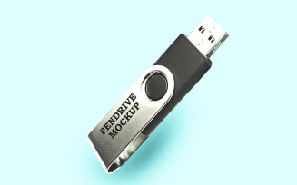 Pendrive Mockup PSD Template Design 7