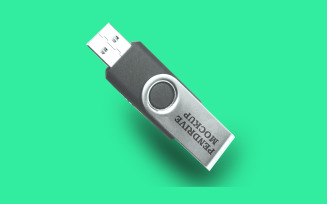 Pendrive Mockup PSD Template Design 9