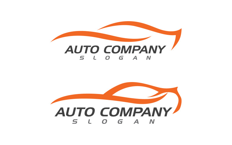 Auto car icon design Logo vector illustration design template v.16 Logo Template