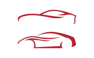 Auto car icon design Logo vector illustration design template v.17