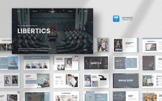 Libertics - Politics & Governance Keynote Template
