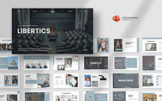 Libertics - Politics & Governance Powerpoint Template
