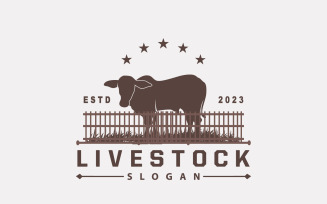 Livestock Logo Fram Garden Design V3