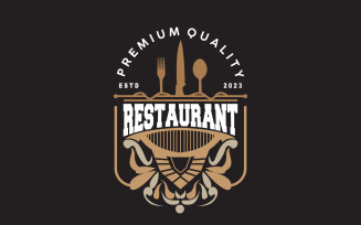 Retro Vintage Style Ornament Design TypographyV3