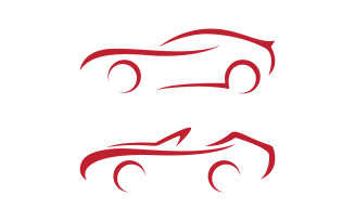 Auto car icon design Logo vector illustration design template v.18