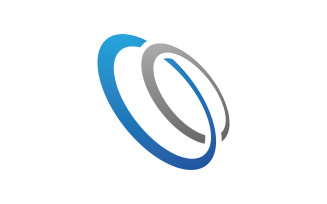 Business corporate unity chain Logo illustration design v.7