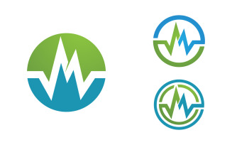 Medical Logo icon illustration vector design template v.3