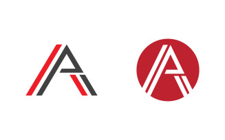 A Letter Business Concept design LogoTemplate v1.103