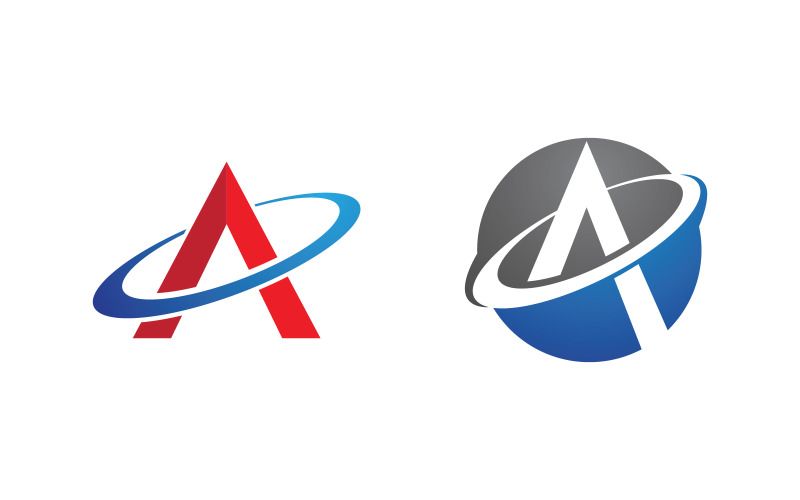 A Letter Business Concept design LogoTemplate v1.109 Logo Template