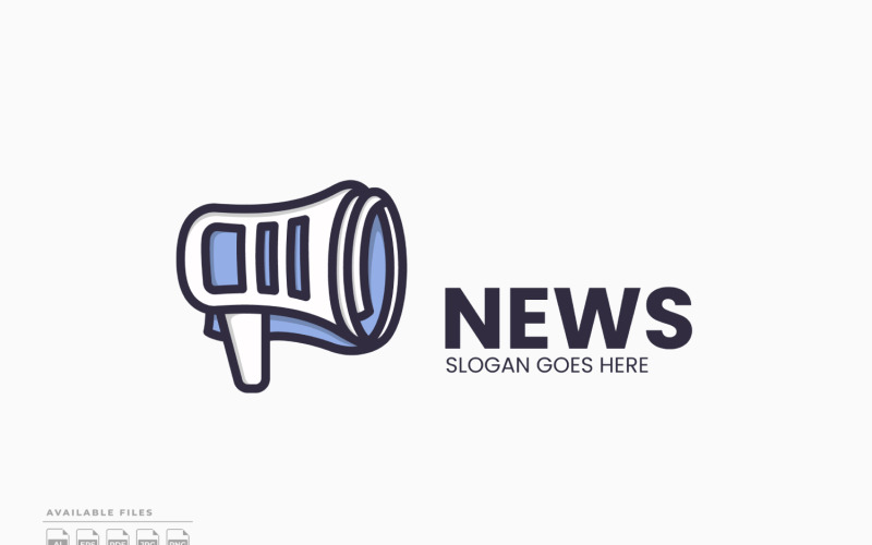 News Broadcast Logo Template Vector Design