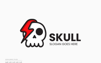 Skull Logo Template Vector Design