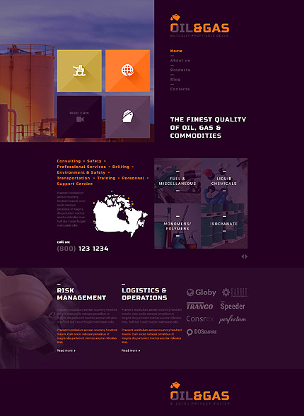 Joomla Main Page preview