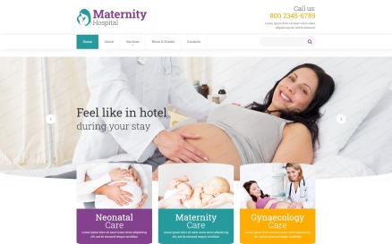 Women's Consulting Website Template