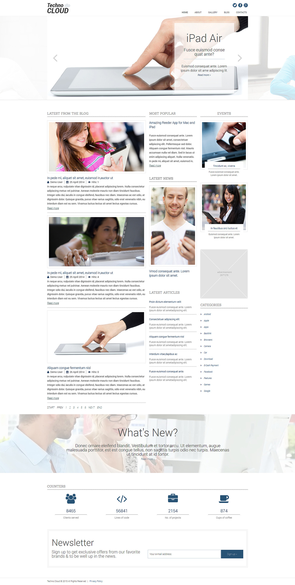 Electronics Review Responsive Joomla Template New Screenshots BIG