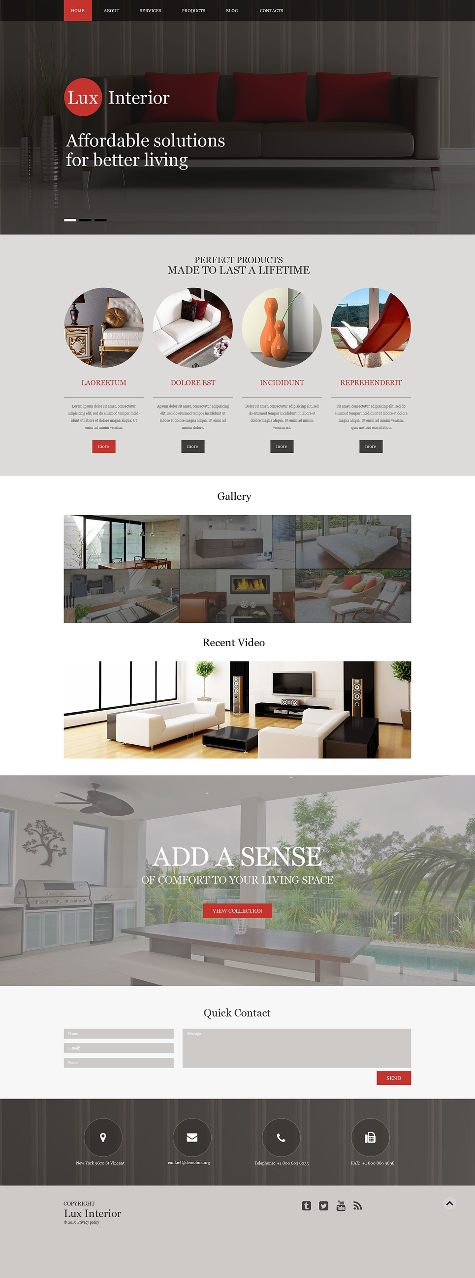 Furniture Muse Template New Screenshots BIG