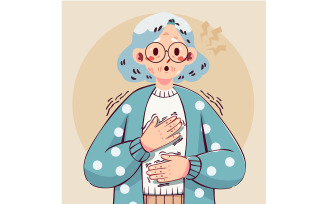 Elderly Woman with Parkinson