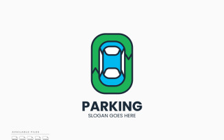 Valet Parking Logo Template Vector Design