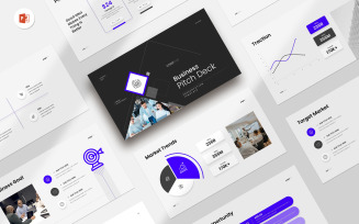Business Plan Presentation Design 2037