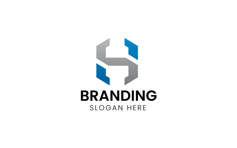 Letter SH company logo-936 Logo Template
