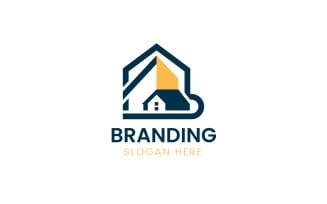 Real estate house logo-935
