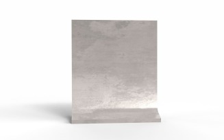 Concrete Barrier Lowpoly 3D Model