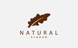 Leaf Logo Oak Leaf Logo Design V2