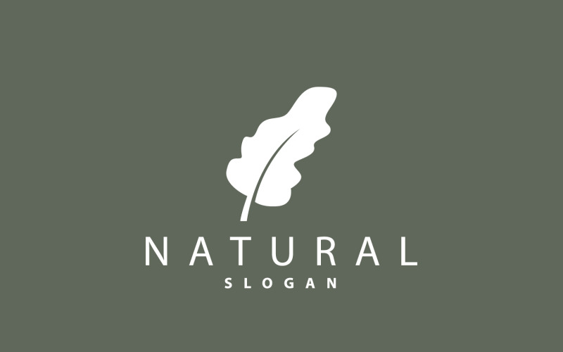 Leaf Logo Oak Leaf Logo Design V4 Logo Template