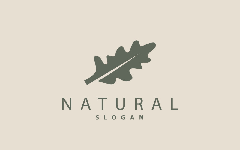Leaf Logo Oak Leaf Logo Design V5 Logo Template
