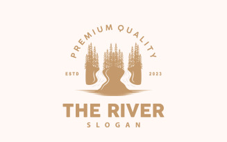 River Logo Design River Creek V10
