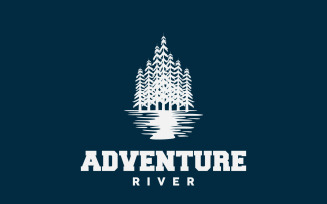 River Logo Design River Creek V4