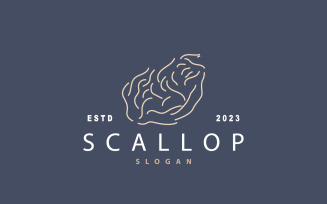 Seashell Logo Inspiration Scallop V8