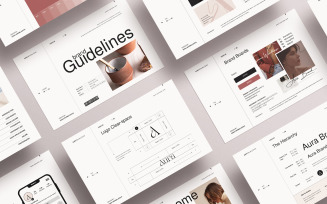 AURA | Brand Guidelines Template