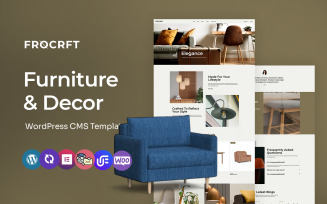 Frocraft - Furniture And Decor Store Multipurpose WordPress Elementor Theme