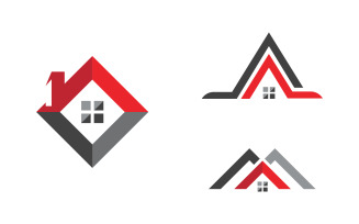 House Property concept icon logo template v.141
