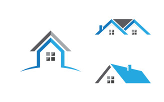 House Property concept icon logo template v.143