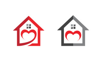 House Property concept icon logo template v.147