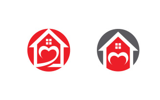 House Property concept icon logo template v.149