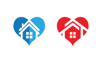House Property concept icon logo template v.150